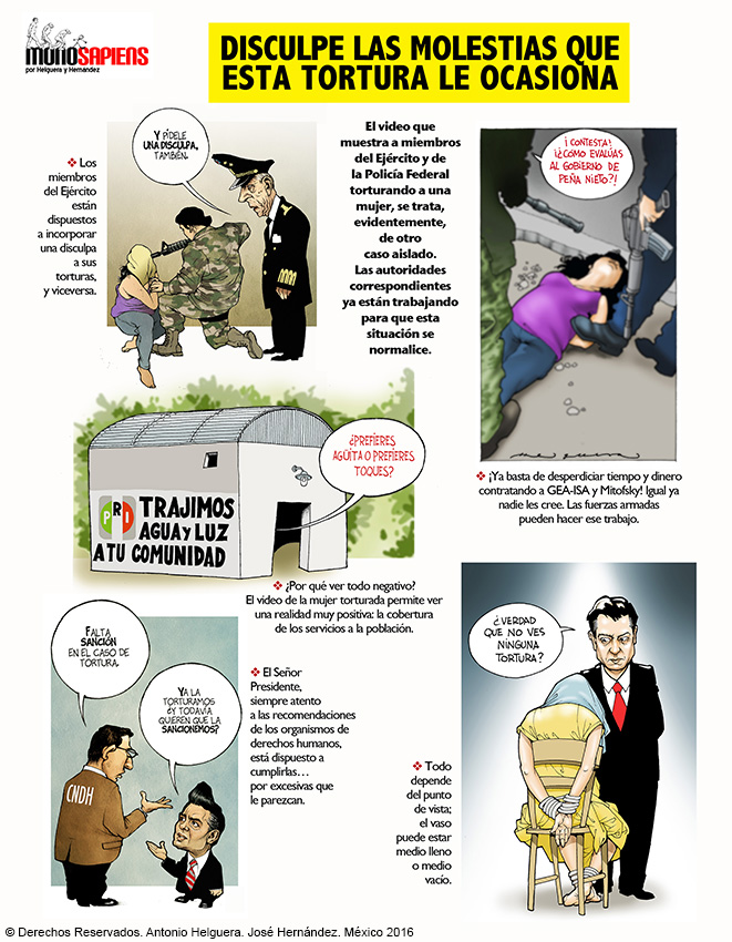 Disculpe las molestias que esta tortura le ocasiona. Domingo 24 de abril de 2016.